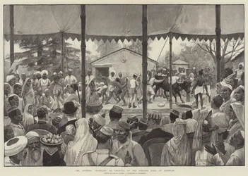 Gurkha Daerah eli jumalatar Kali -festivaali Almorahissa